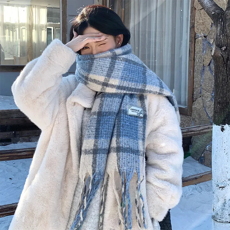 YUZHAOLIN Knit Scarves Unisex-8