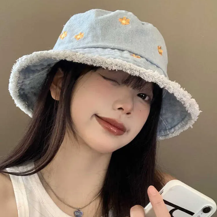YUZHAOLIN Polyester Bucket Hats Unisex-3