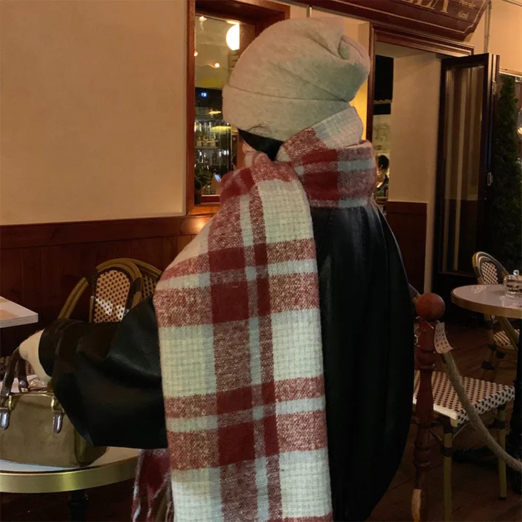 YUZHAOLIN Knit Scarves Unisex-16