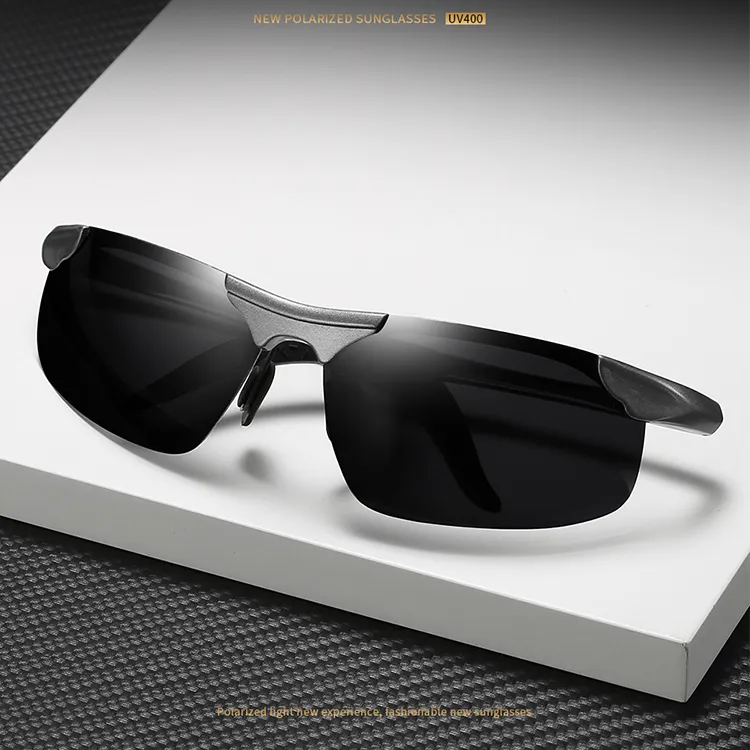 YUZHAOLIN Metal Aviator Sunglasses Unisex-1