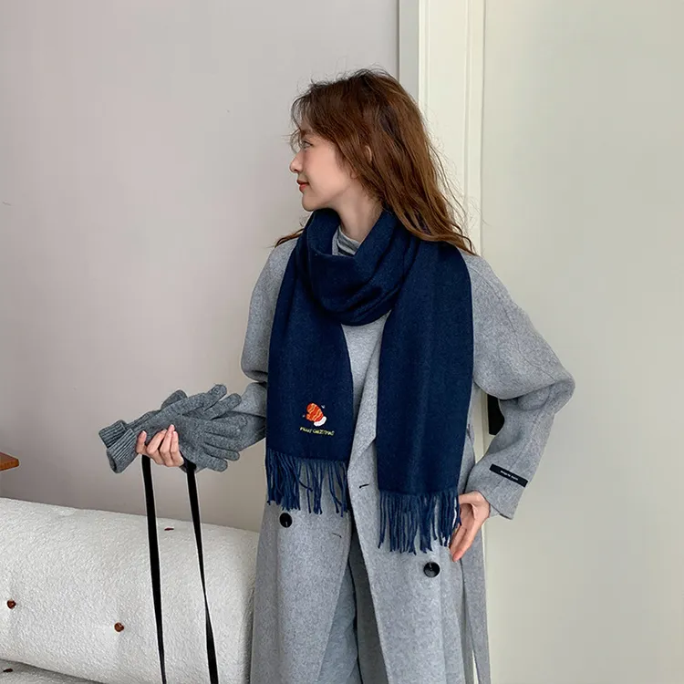 YUZHAOLIN Knit Scarves Unisex-7