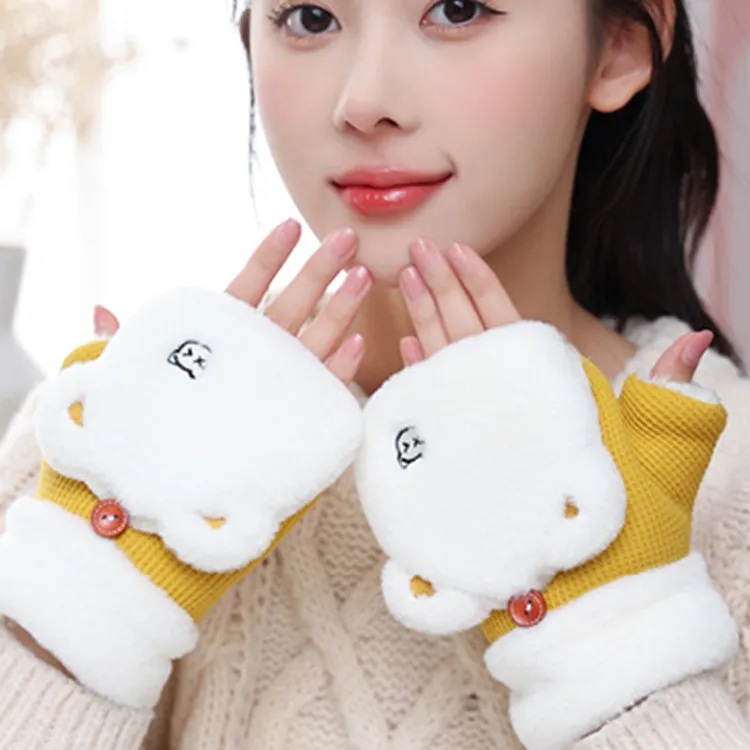 YUZHAOLIN Polyester Knit Gloves Unisex-8