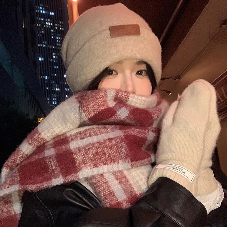 YUZHAOLIN Knit Scarves Unisex-14
