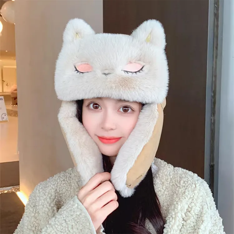 YUZHAOLIN Polyester Trapper Hats Unisex-7