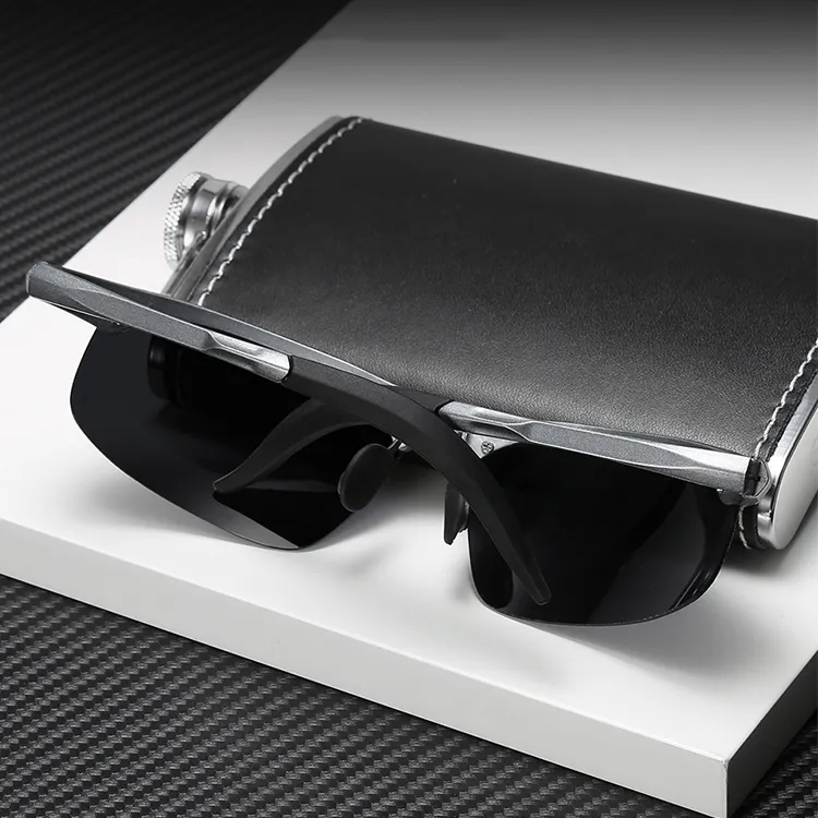 YUZHAOLIN Metal Aviator Sunglasses Unisex-2