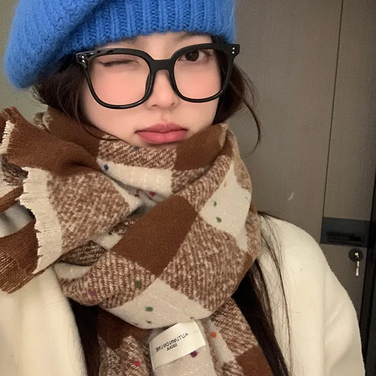 YUZHAOLIN Knit Scarves Unisex-3