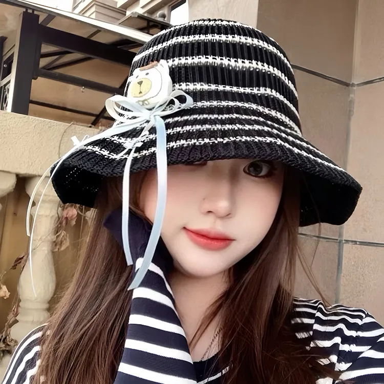 YUZHAOLIN Acrylic Bucket Hats Unisex-4