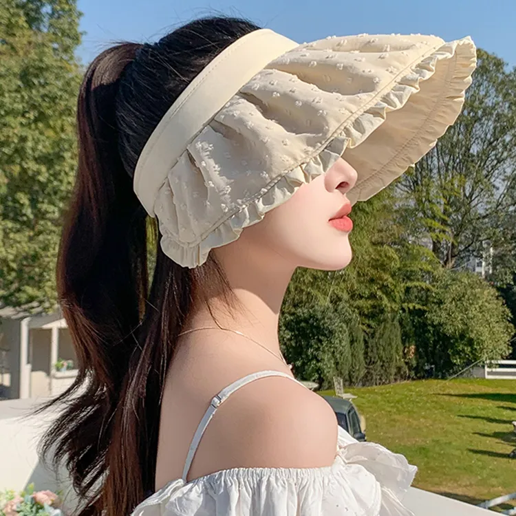 YUZHAOLIN Acrylic Sun Protection Hats Women's-7