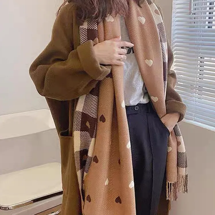 YUZHAOLIN Knit Scarves Unisex-2