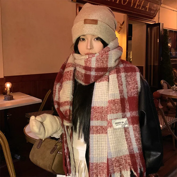 YUZHAOLIN Knit Scarves Unisex-13