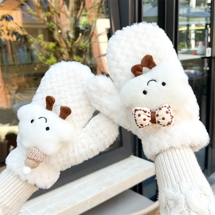 YUZHAOLIN Polyester Knit Gloves Unisex-2