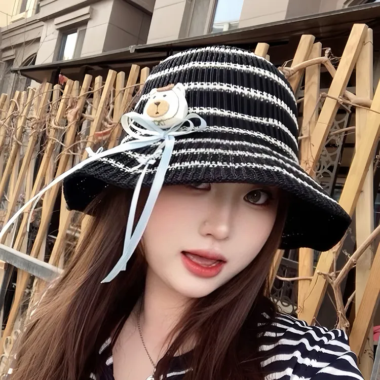 YUZHAOLIN Acrylic Bucket Hats Unisex-1