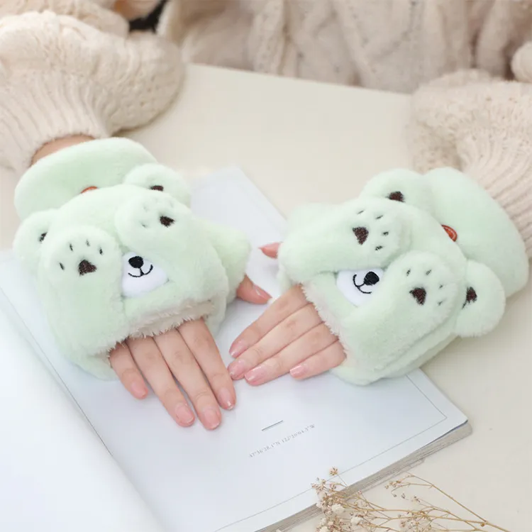 YUZHAOLIN Polyester Knit Gloves Unisex-11