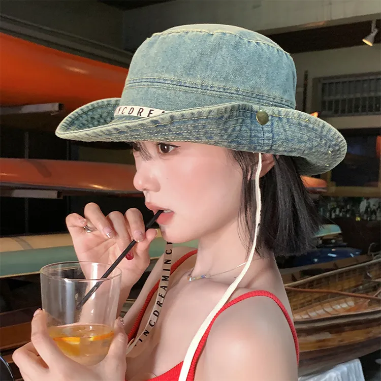 YUZHAOLIN Polyester Bucket Hats Unisex-5