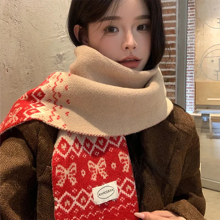 YUZHAOLIN Knit Scarves Unisex-4