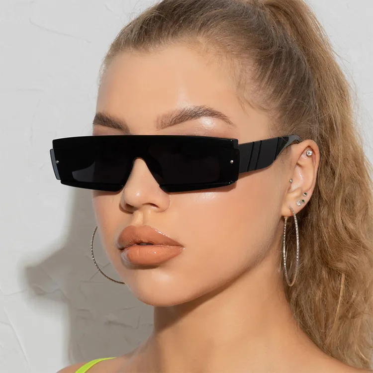 YUZHAOLIN Plastic Irregular Shape Sunglasses Unisex-2