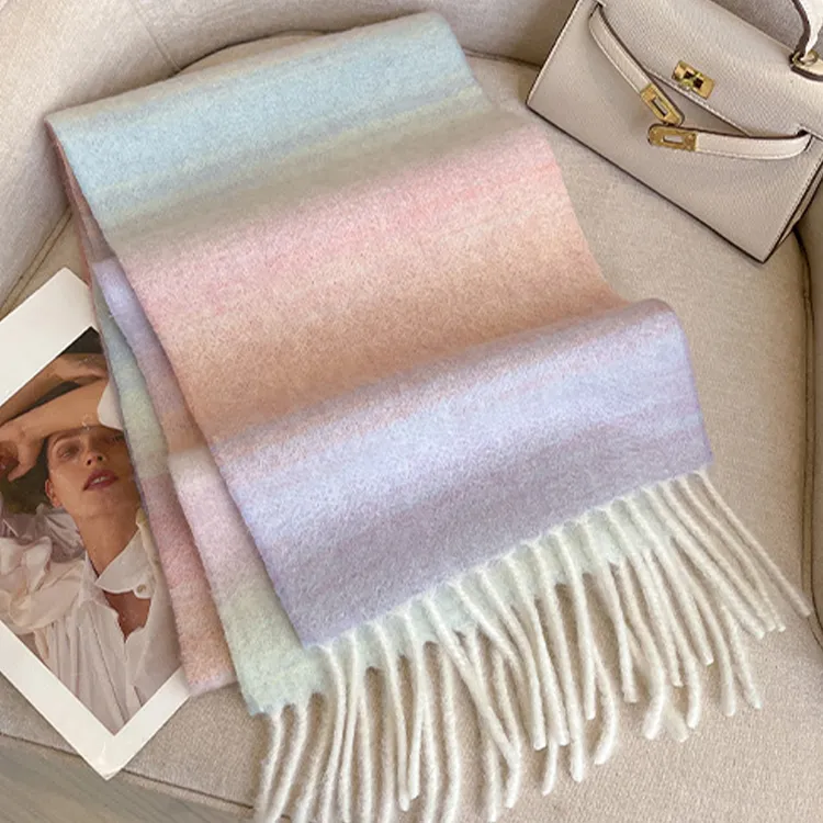 YUZHAOLIN Knit Scarves Unisex-2