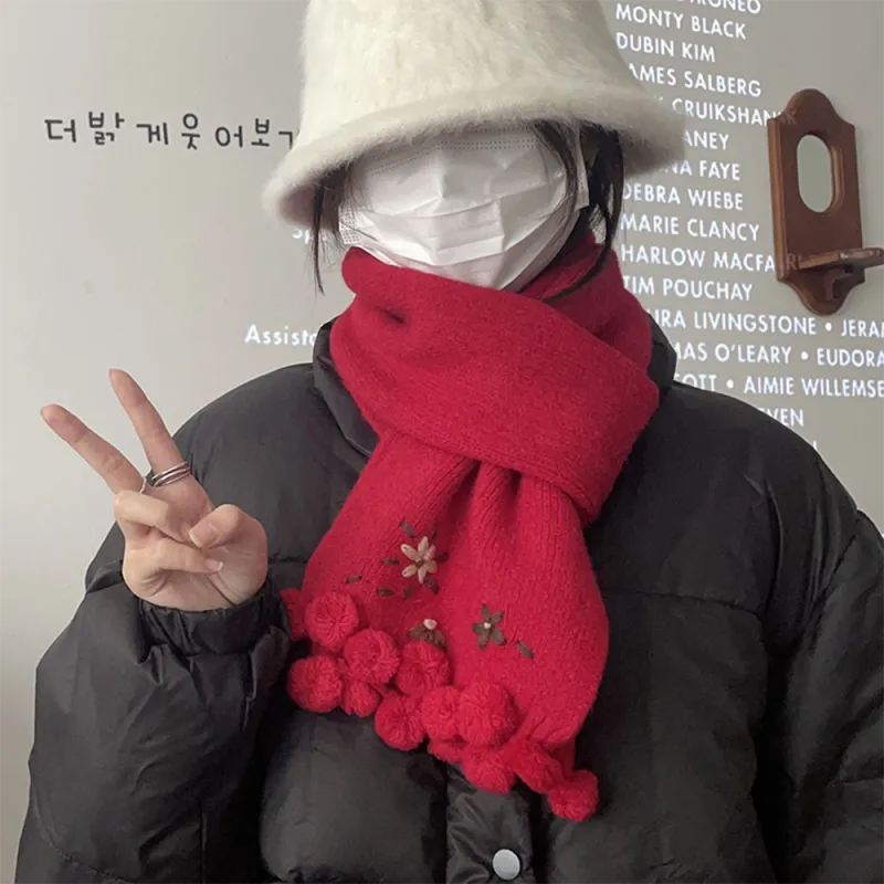 YUZHAOLIN Knit Scarves Women's-4