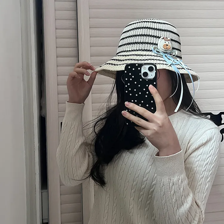 YUZHAOLIN Acrylic Bucket Hats Unisex-11