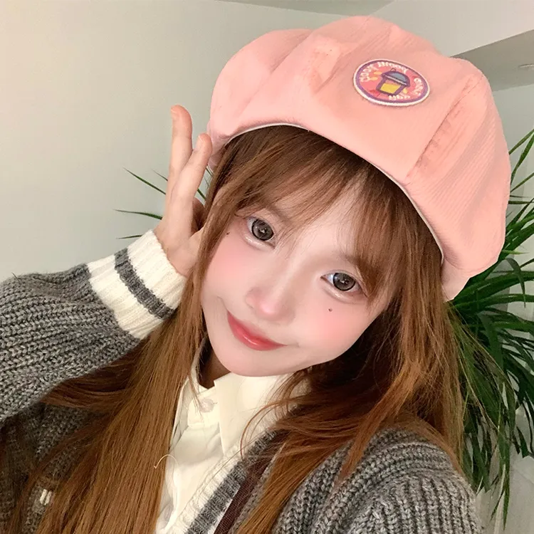 YUZHAOLIN Acrylic Berets Women's-12
