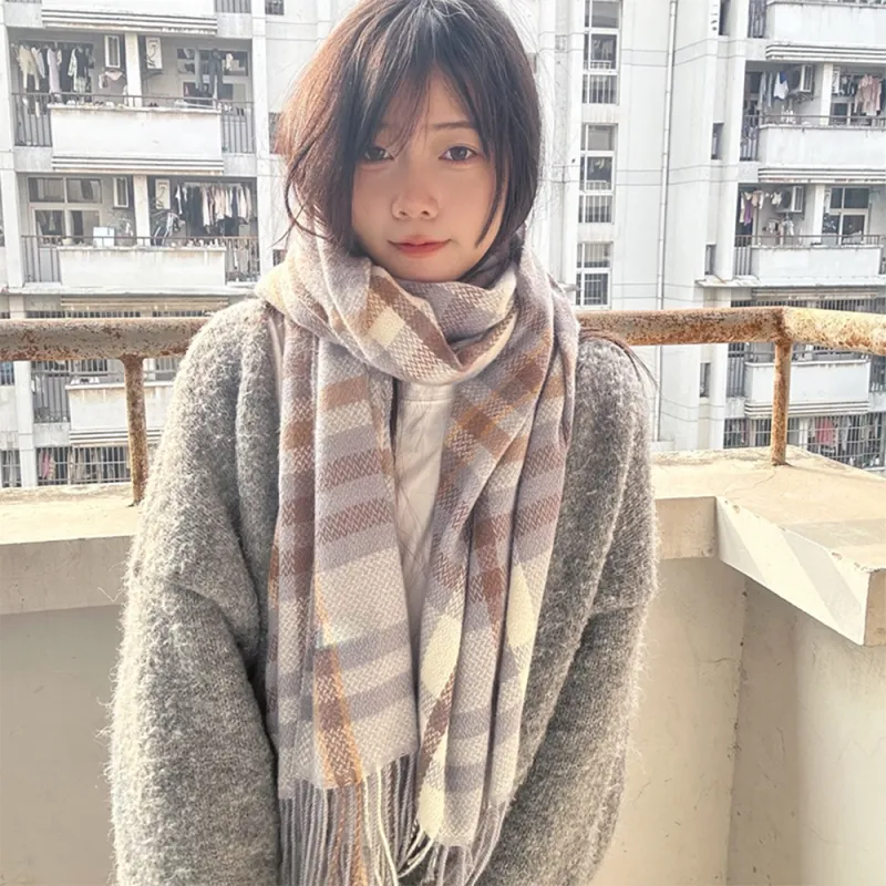 YUZHAOLIN Knit Scarves Unisex-5
