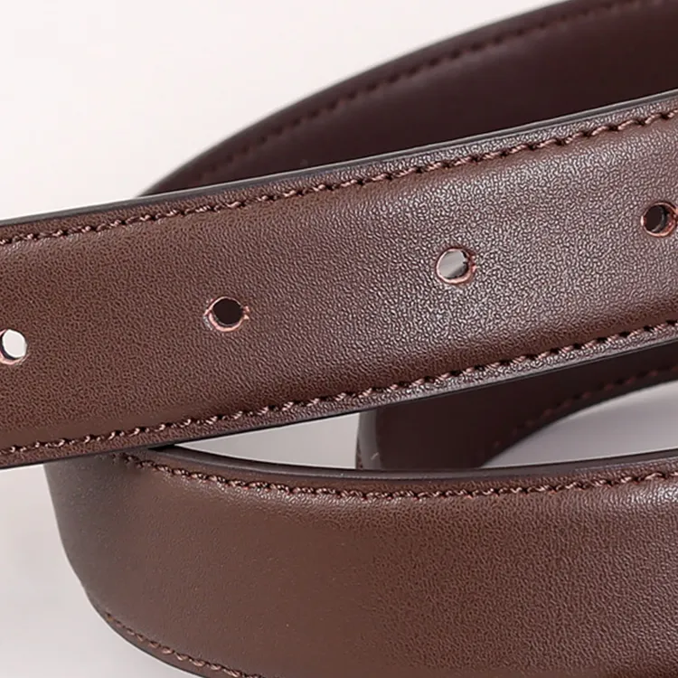 YUZHAOLIN Cow Leather Belts Women's Width 2.5CM-3