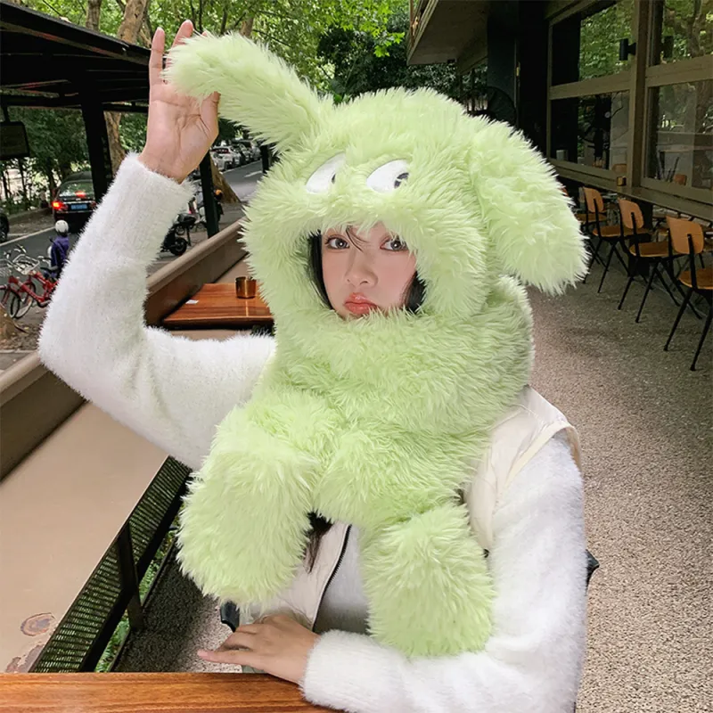 YUZHAOLIN Polyester Hoods & Plush Hats Women's-10
