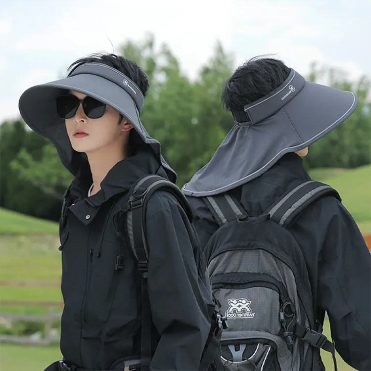YUZHAOLIN Polyamide Sun Protection Hats Unisex-5