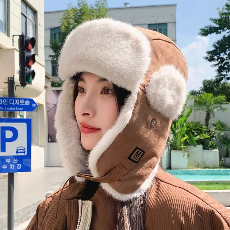 YUZHAOLIN Polyester Trapper Hats Unisex-10