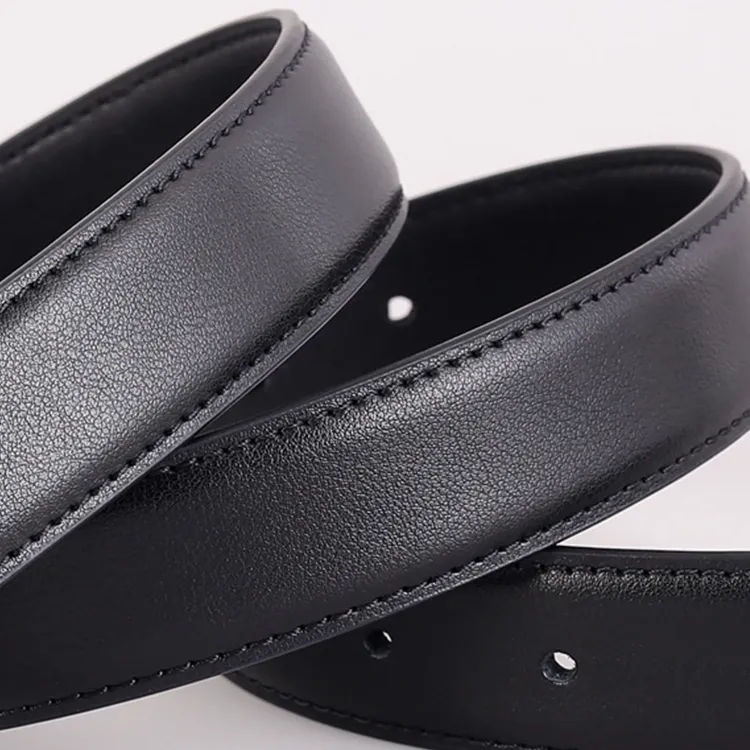 YUZHAOLIN Cow Split Leather Belts Women's Width 3CM-1