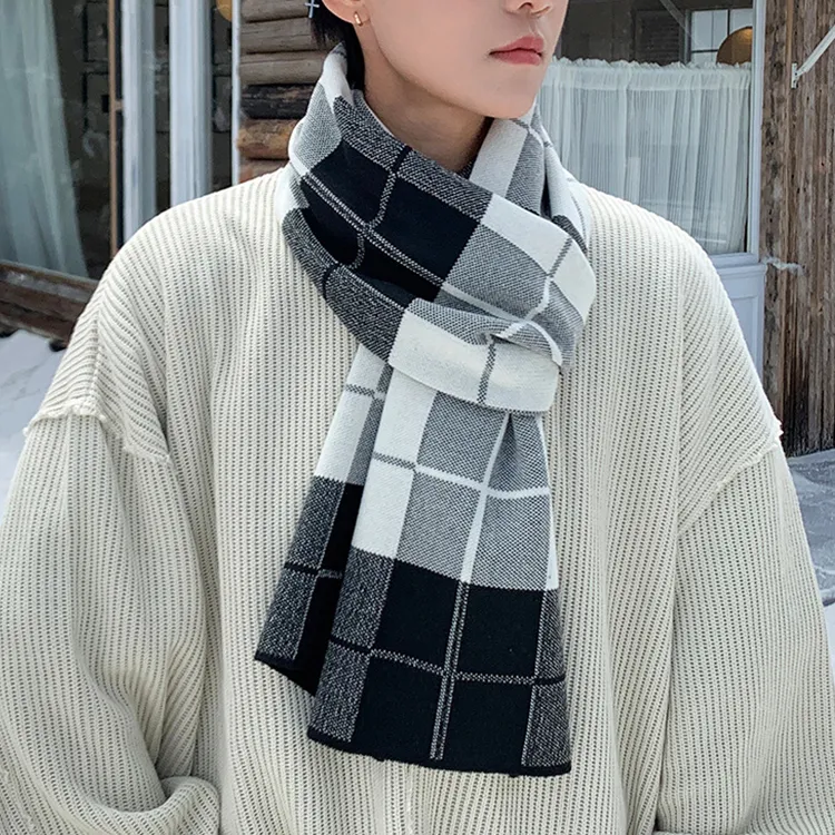 YUZHAOLIN Knit Scarves Men's Gift Box Set-1