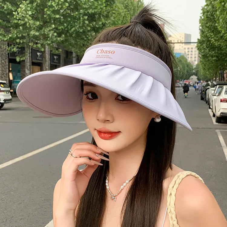YUZHAOLIN Polyester Sun Protection Hats Women's-15