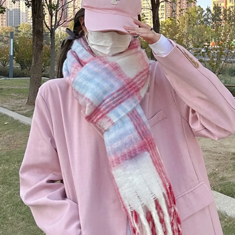 YUZHAOLIN Knit Scarves Unisex-2