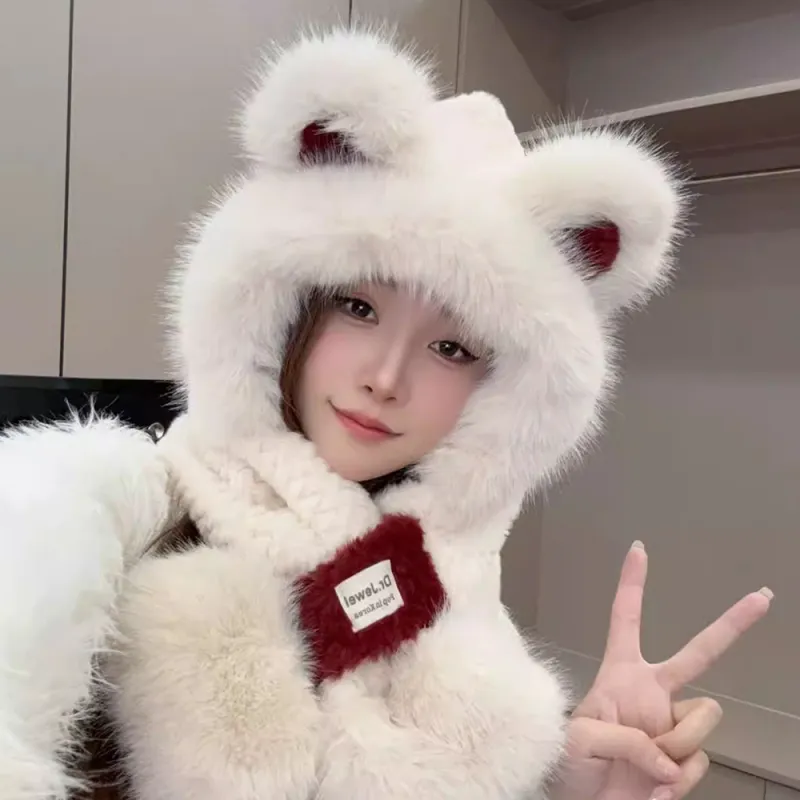 YUZHAOLIN Cotton Hoods & Plush Hats Women's-9
