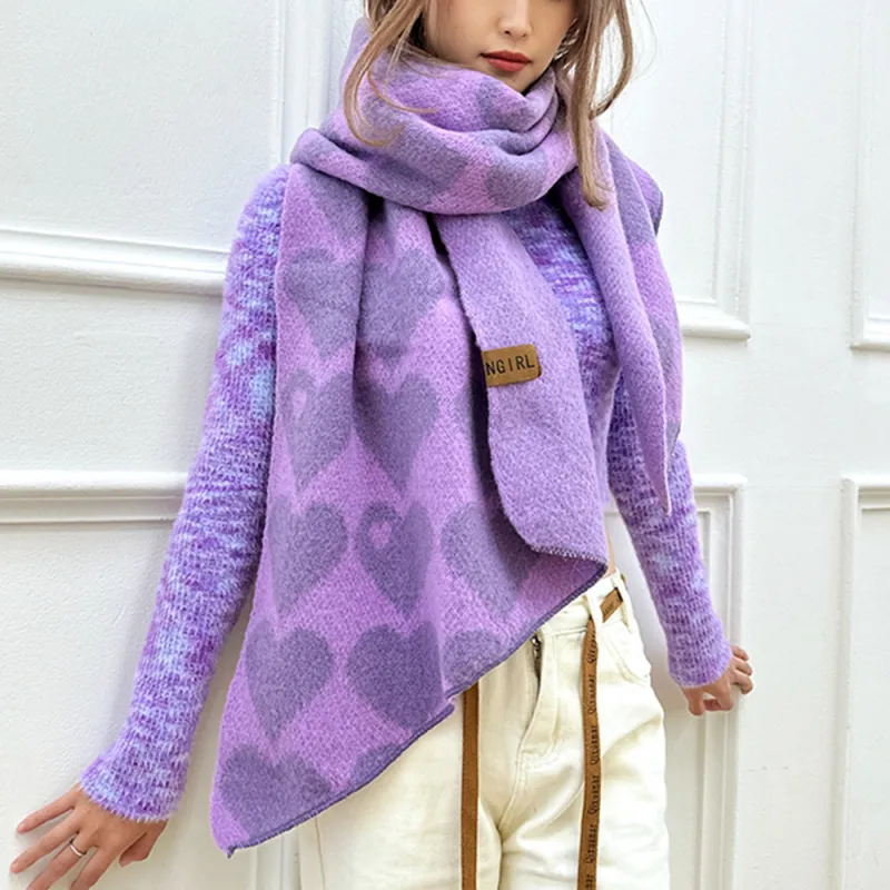 YUZHAOLIN Knit Scarves Women's-2