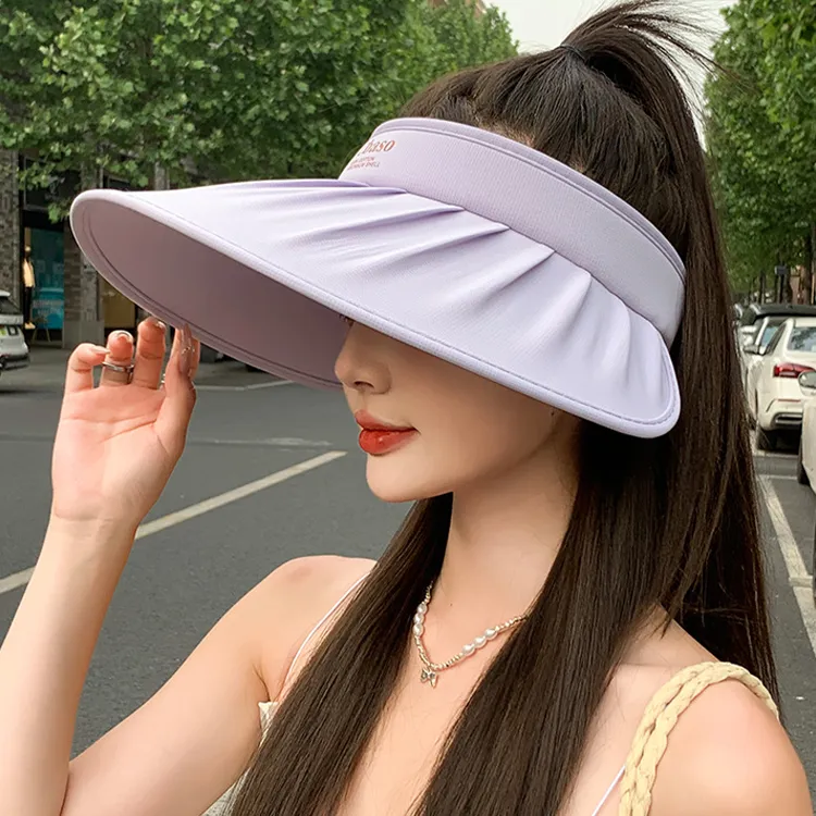 YUZHAOLIN Polyester Sun Protection Hats Women's-14