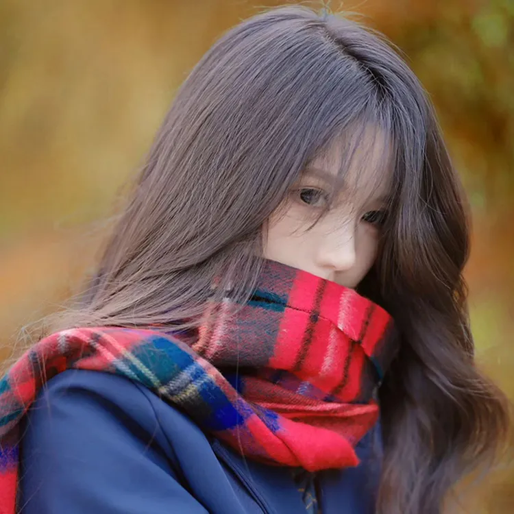 YUZHAOLIN Wool Knit Scarves Unisex-3