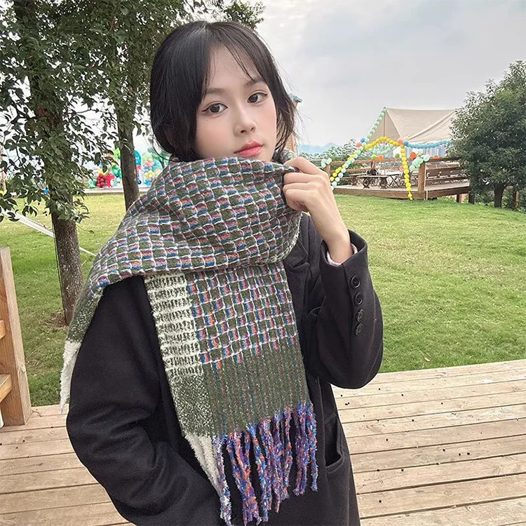 YUZHAOLIN Knit Scarves Unisex-3
