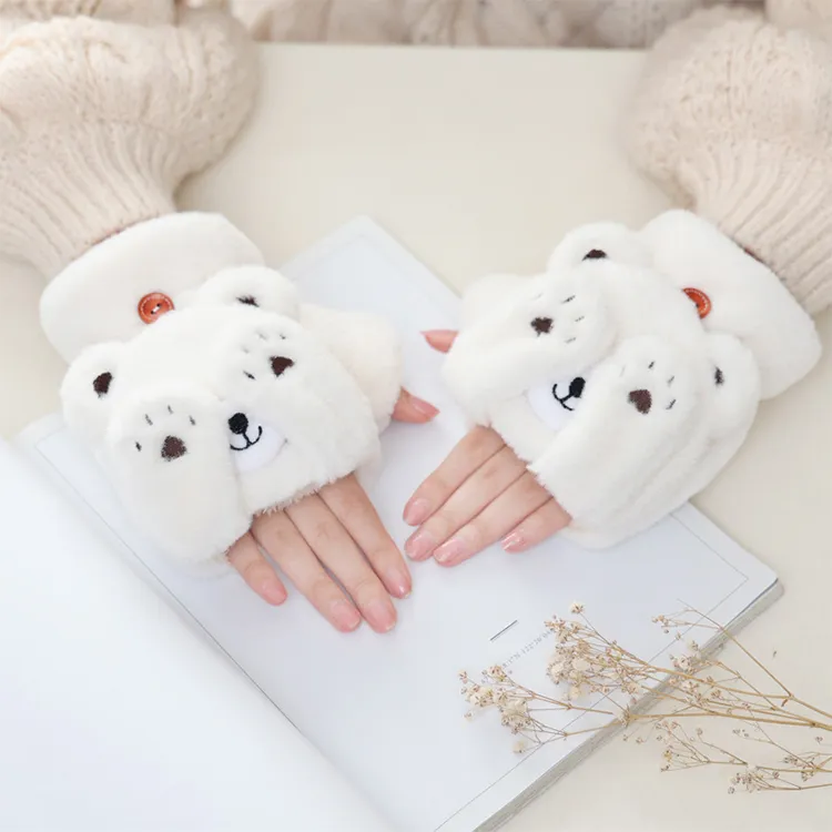 YUZHAOLIN Polyester Knit Gloves Unisex-1