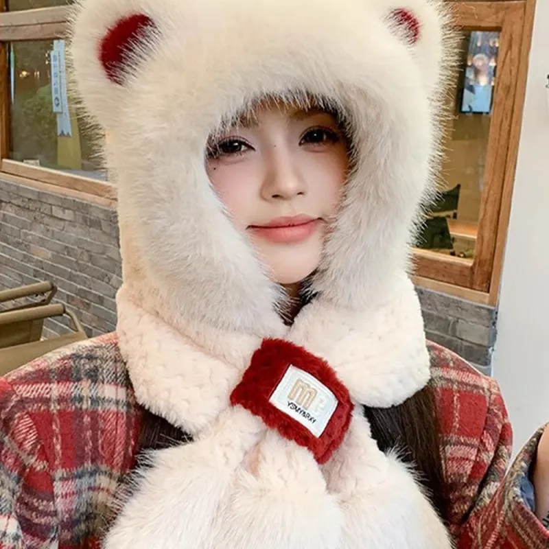 YUZHAOLIN Cotton Hoods & Plush Hats Women's-6
