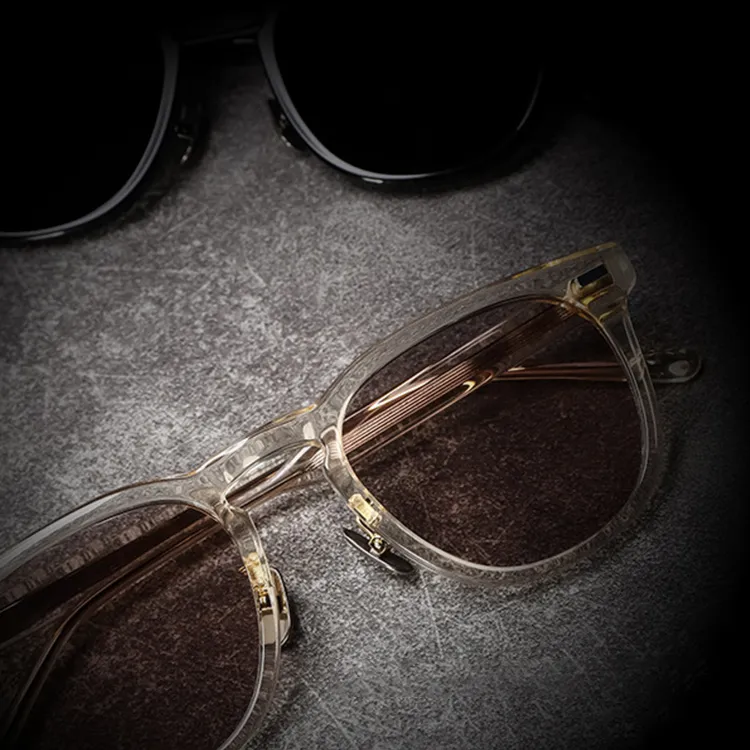 YUZHAOLIN Plate Frame Square Sunglasses Unisex-2