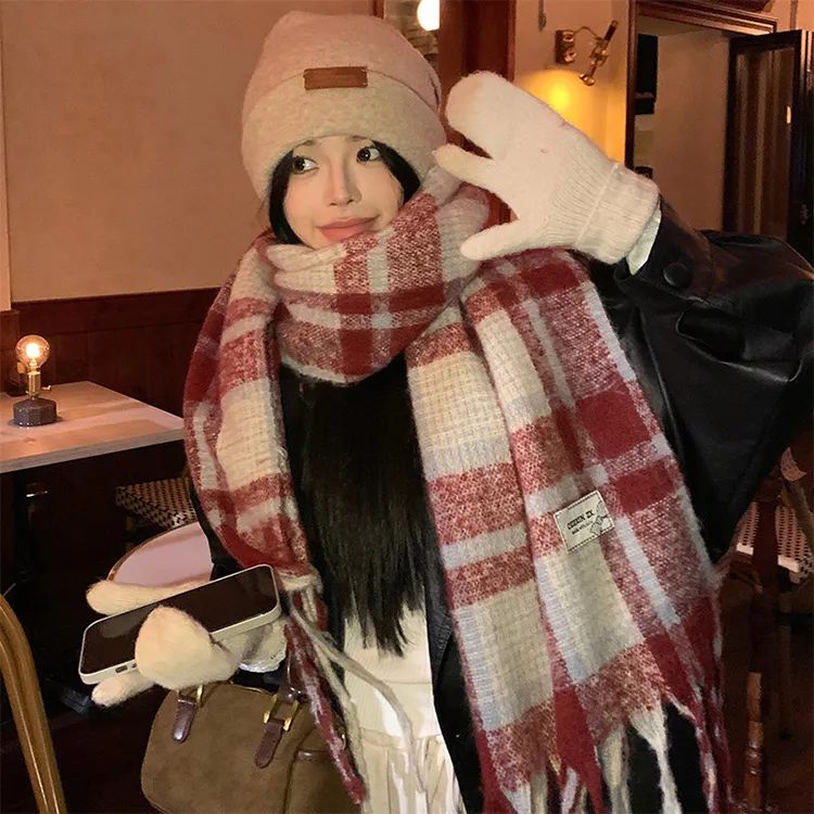 YUZHAOLIN Knit Scarves Unisex-15