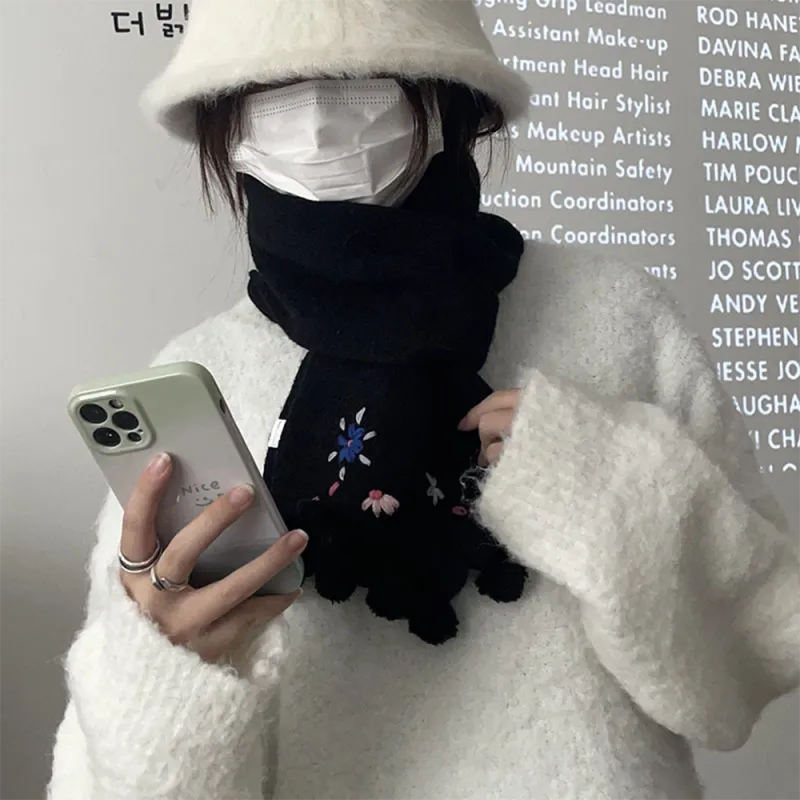 YUZHAOLIN Knit Scarves Women's-7