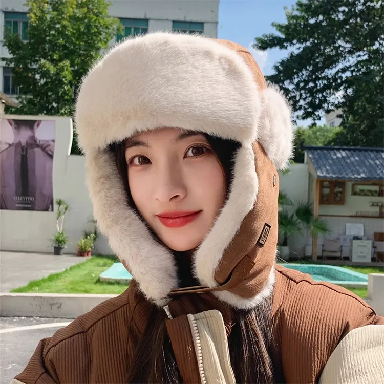YUZHAOLIN Polyester Trapper Hats Unisex-9