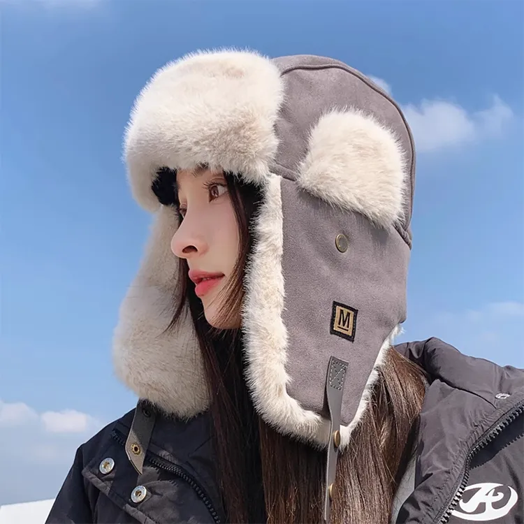 YUZHAOLIN Polyester Trapper Hats Unisex-13