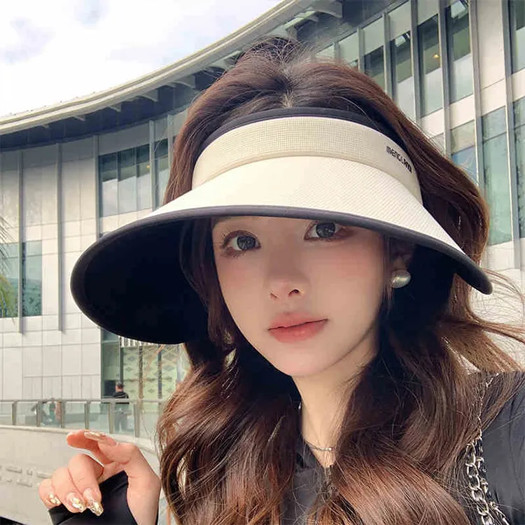 YUZHAOLIN Elastane Sun Protection Hats Women's-1