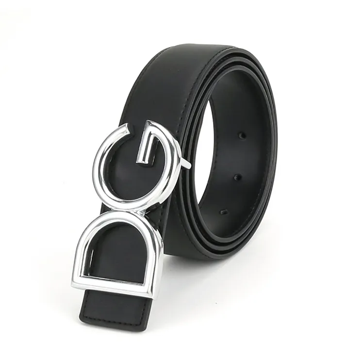 YUZHAOLIN Cow Split Leather Belts Unisex 3.8CM-2
