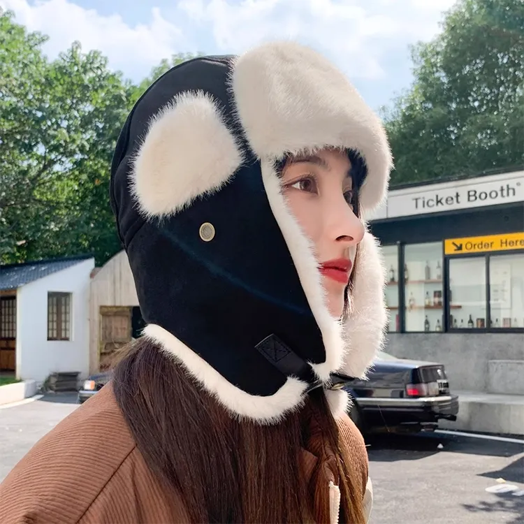 YUZHAOLIN Polyester Trapper Hats Unisex-1