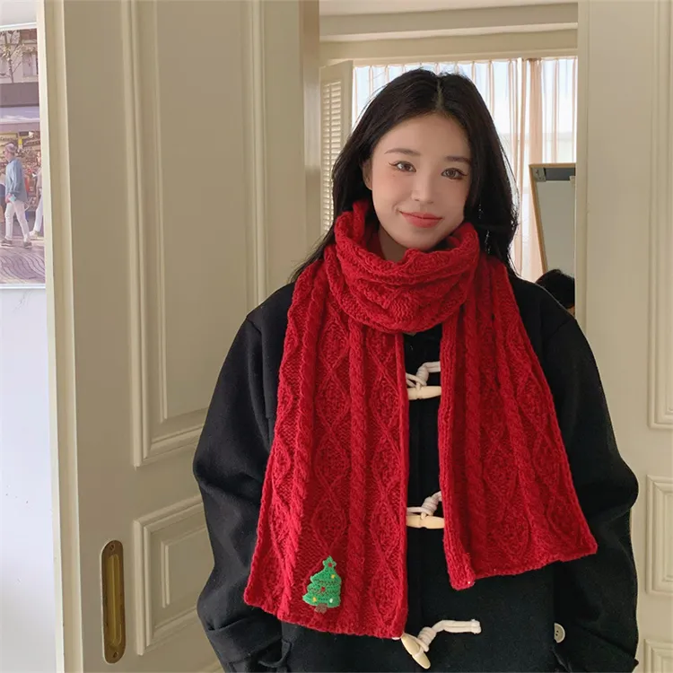 YUZHAOLIN Knit Scarves Unisex-3