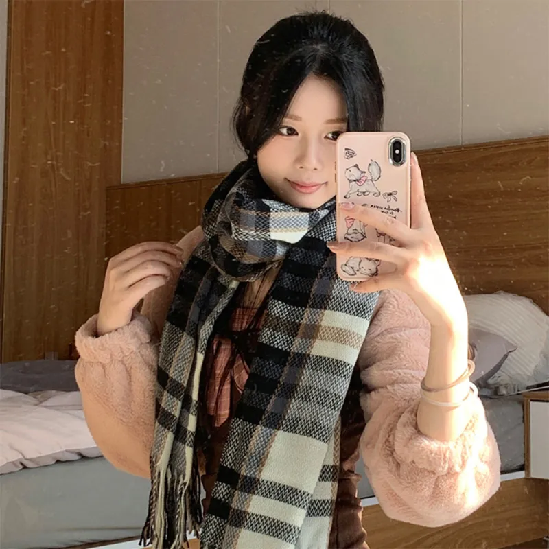 YUZHAOLIN Knit Scarves Unisex-1